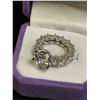Image 4 : RING  WITH MOISSANITE,SIZE:5