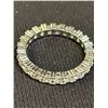 Image 2 : RING  WITH MOISSANITE, SIZE: 8,5