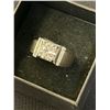 Image 2 : RING  WITH MOISSANITE, SIZE: 9