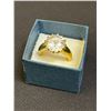Image 1 : RING  WITH MOISSANITE , SIZE: 9