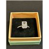 Image 1 : RING  WITH MOISSANITE , SIZE: 7