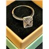 Image 2 : RING  WITH MOISSANITE , SIZE: 7