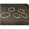 Image 1 : LOT OF 5 BRACELETS, ASST