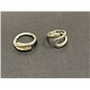 Image 3 : LOT OF  19, 2 KINDS OF RINGS ASST, DIFFERENT SIZES