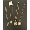 Image 1 : LOT OF 4 NECKLACE ASST