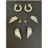 Image 1 : LOT OF 3 PAIRS OF EARRINGS ASST