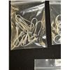 Image 2 : LOT OF 23 BAGS OF EARRINGS HOOKS