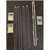 Image 2 : LOT OF 4 PACKS OF CHAINS ASST (SIZE: 24', 26' )