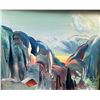 Image 8 : LOT OF 3  PAINTINGS OIL ON CANVAS