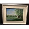 Image 8 : LOT OF 3  PAINTINGS OIL ON CANVAS