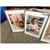 Image 2 : LOT OF 4 IKEA FRAMES (SILVERHÖJDEN) WITH IMAGES OF KIDS
