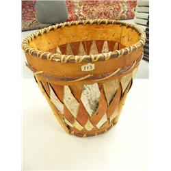 13" birch bark basket by Clenland from Ambler, Alaska (39)