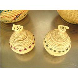 Two 3-1/2" baskets by Aurora George from Clarks Point, AK (39)