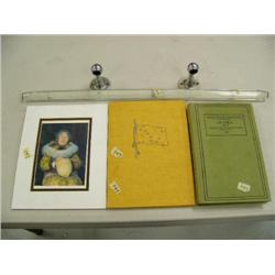 Early photo of Alaska basket maker; glass towel rail; 2 Alaska books (39)