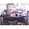Image 1 : Collection of Pepsi-Cola memorabilia approx. 14 pieces: Pepsi can ship, bench, cake carrier, lamp, c