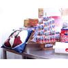 Image 2 : Collection of Pepsi-Cola memorabilia approx. 14 pieces: Pepsi can ship, bench, cake carrier, lamp, c