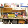 Image 1 : Large lot of Pepsi-Cola memorabilia 20 plus pieces: commemorative Pepsi cans, wood crates, serving t