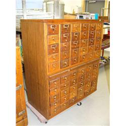 Oak card file from the Seward Library (39)