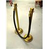 Image 1 : Pair of brass stanchions from theater (39)