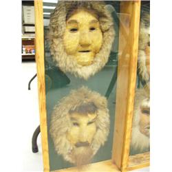 Pair of Anaktuvuk Pass mask