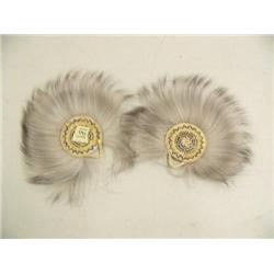 Pair of grass and caribou Yup'ik dance fans (39)