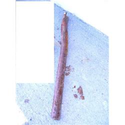 Railroad rail from 1964 earthquake (39)