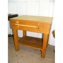 Butcher block table (39)