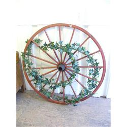 Wooden wagon wheel (39)