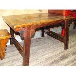 coffee table c.1870 h.24", l.40-1/2", d.31-1/2" (300)