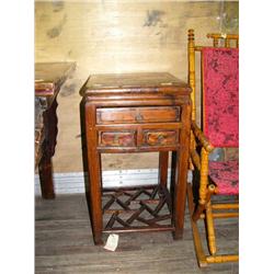 3-drawer night stand c.1900 h.30", l.16-1/2", d.16" (300)