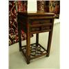 Image 1 : 3-drawer night stand c.1920 h.30", l.16", d.16" (300)