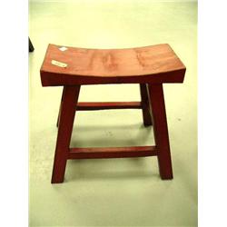 CHOICE ON 2 RED STOOLS h. 18" (300)