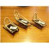 Image 1 : 3 small 3-1/2" baleen sleds (2)