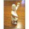 Image 2 : Group of 3 ivory carved dancers about 2-1/2" tall by J. Koyuk (500)