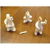 Image 2 : CHOICE OF: Group of 3 ivory carved dancers about 2-1/2" tall J. Koyuk (500)
