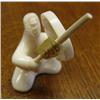 Image 5 : CHOICE OF: Group of 3 ivory carved dancers about 2-1/2" tall J. Koyuk (500)