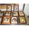 Image 2 : Lot of 13 Josephine Crumrine Alaska Steamship Company framed menus (39)