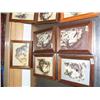 Image 3 : Lot of 13 Josephine Crumrine Alaska Steamship Company framed menus (39)