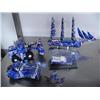 Image 2 : 9 assorted vehicles made from Pepsi cans: 4 airplanes; 1 free-masted sailing vessel; 1 motorcycle; 1