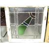 Image 1 : Antique leaded glass window (39)