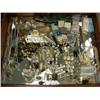 Image 1 : Large collection of ivory beads; lot of beautiful costume jewelry; lot of nine 18" 14 K gold chains;