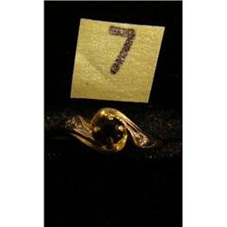 Garnet and diamond ring size 8 (27)