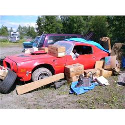 1973 Pontiac Firebird Trans AM Super Duty, 455 cubic meter engine, V8, 6.6 liter, has all decals, or