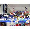 Image 2 : Huge lot of Pepsi-Cola collectibles: approx. 100 pieces: ice picks, vehicles, glasses, small Pepsi m