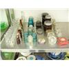 Image 2 : Large lot of old bottles, insulators, fruit jars, ink wells, 2 ulus, assorted Alaskan dishes, some o