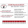 Image 1 : CCAR Paycheck M127