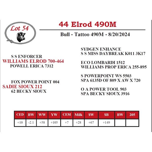 44 Elrod 490M