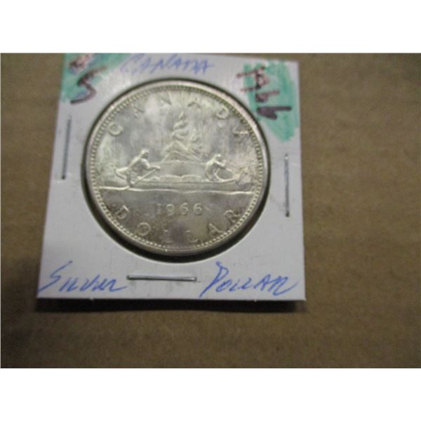 1966 CANADA SILVER DOLLAR