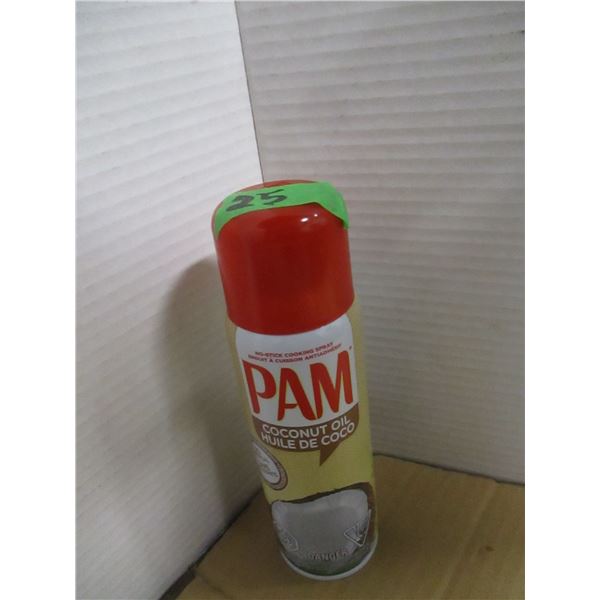 SHELF PULLS (AS IS):  PAM COCONUT OIL SPRAY (113G)