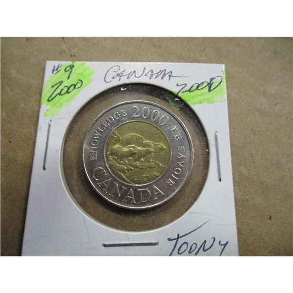 2000 SCARCE 3 POLAR BEAR CANADA TOONIE